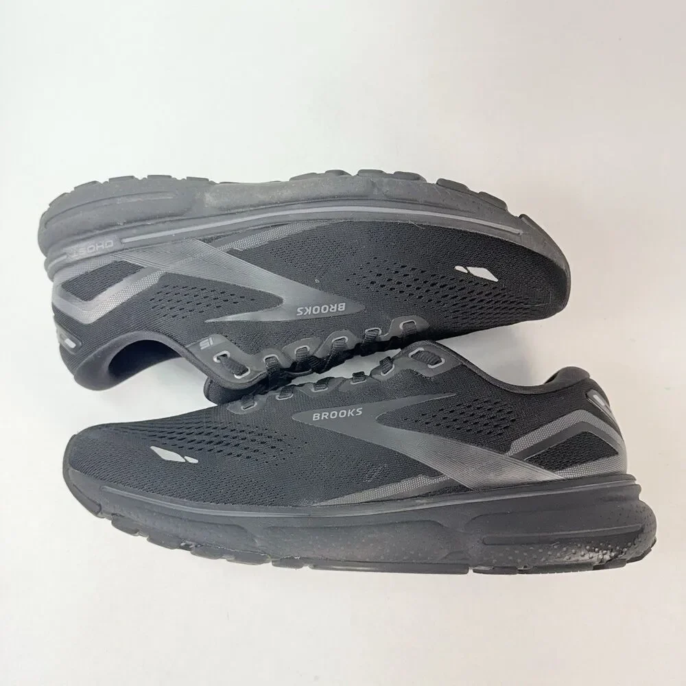 Brooks Ghost 15 Womens 11 Shoes Black Ebony Neutral Running Trainer